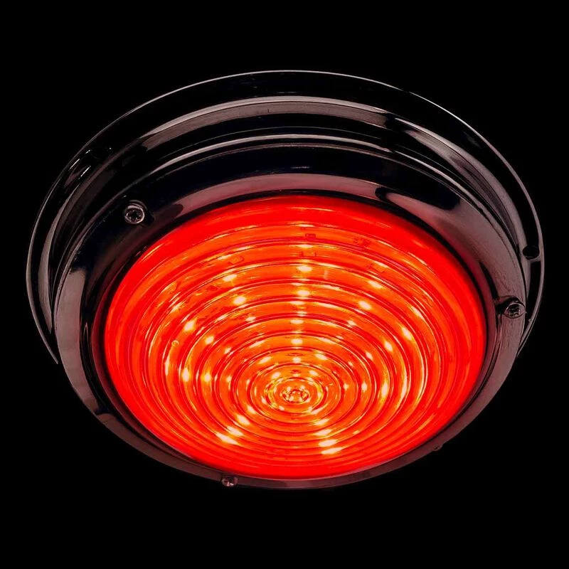 SEAVOLT Interior Lighting 6 7/8" Stainless Steel LED Dome Light, White/Red 5 SEAVOLT Interior Lighting 6 7/8" Stainless Steel LED Dome Light, White/Red - Image 5