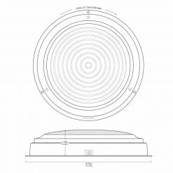 SEAVOLT Interior Lighting 6 7/8" White Aluminum LED Dome Light, White 9 SEAVOLT Interior Lighting 6 7/8" White Aluminum LED Dome Light, White -Lighting Sales Shop 20233284 5 1500.12072021023206