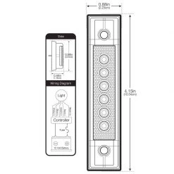 SEAVOLT Led Interior Boat Lights 4" LED Utility Light, RGBW, 2-Pack -Lighting Sales Shop 20233417 9 1500.30062021100323