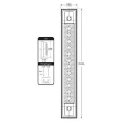 SEAVOLT Led Interior Boat Lights 6" LED Utility Light, Blue, 2-Pack -Lighting Sales Shop 20233433 5 1500.30062021100357