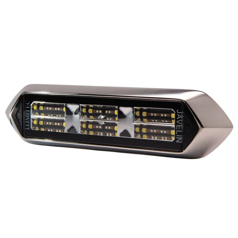 LUMITEC LIGHTING Underwater Lights Javelin Underwater LED Light, Polished Finish With Spectrum Colors 1 LUMITEC LIGHTING Underwater Lights Javelin Underwater LED Light, Polished Finish With Spectrum Colors