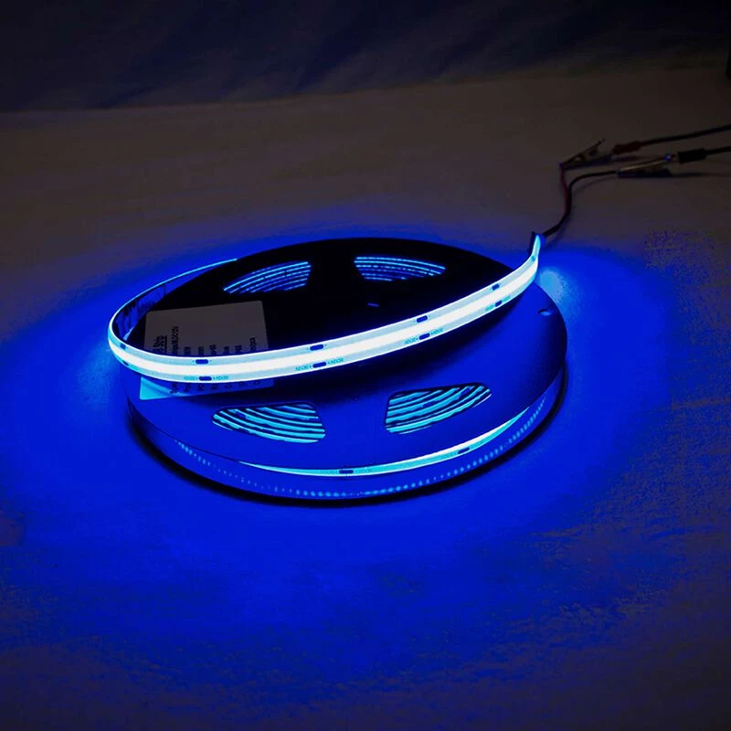 MARINE SPORT LIGHTING Led Interior Boat Lights 16.4' V-Sport Plasma LED Solid Tape Light Strip With 3M Adhesive, IP65, Blue 2 MARINE SPORT LIGHTING Led Interior Boat Lights 16.4' V-Sport Plasma LED Solid Tape Light Strip With 3M Adhesive, IP65, Blue - Image 2