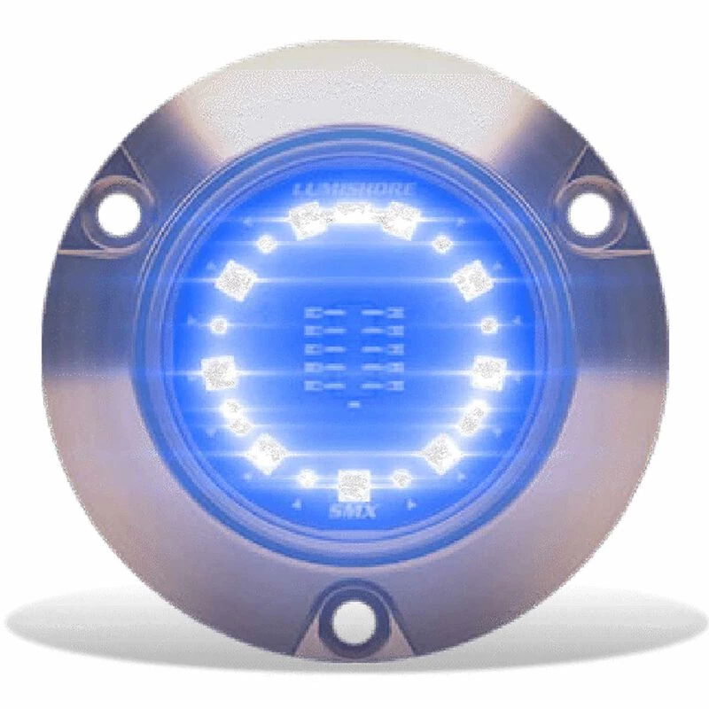 LUMISHORE Underwater Lights Supra SMX23 LED Surface Mount Full Power Blue/White Underwater Light 2 LUMISHORE Underwater Lights Supra SMX23 LED Surface Mount Full Power Blue/White Underwater Light - Image 2