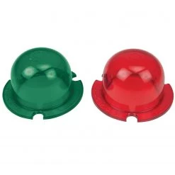 Navigation Lights Accessories Replacement Lens Fits Perko Lights 963/915, One Red/One Green