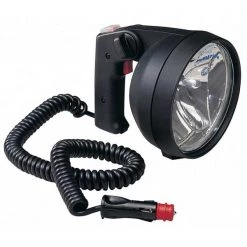 HELLA MARINE Hand Held Spotlights Twin Beam Hand Held Search Light Black Housing 12V