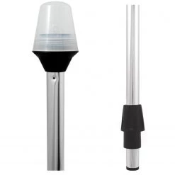 ATTWOOD Navigation Lights Stow-A-Way All-Round Navigation Pole Light, 48"