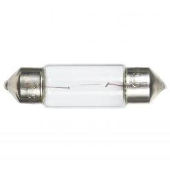 ANCOR Replacement Bulbs Festoon Base, 13.5V, 10W, 0.50A, 8CP, T10X44