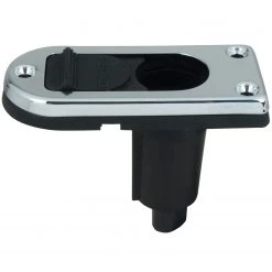 PERKO Pole Light Bases Plug-In Type Base, 0° Base, 2 Contacts, Accepts CAM Collar