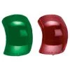 Navigation Lights Accessories Replacement Lens Fits Perko Light 955, One Red/One Green