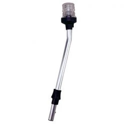 PERKO Navigation Lights Stow-A-Way Fresnel All-Round Navigation Pole Light, 34 1/8"
