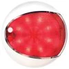 HELLA MARINE Led Interior Boat Lights EuroLED® Touch Dome Light White Housing White/Red