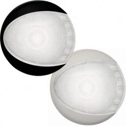 HELLA MARINE Led Interior Boat Lights EuroLED Dome Light, Black Housing