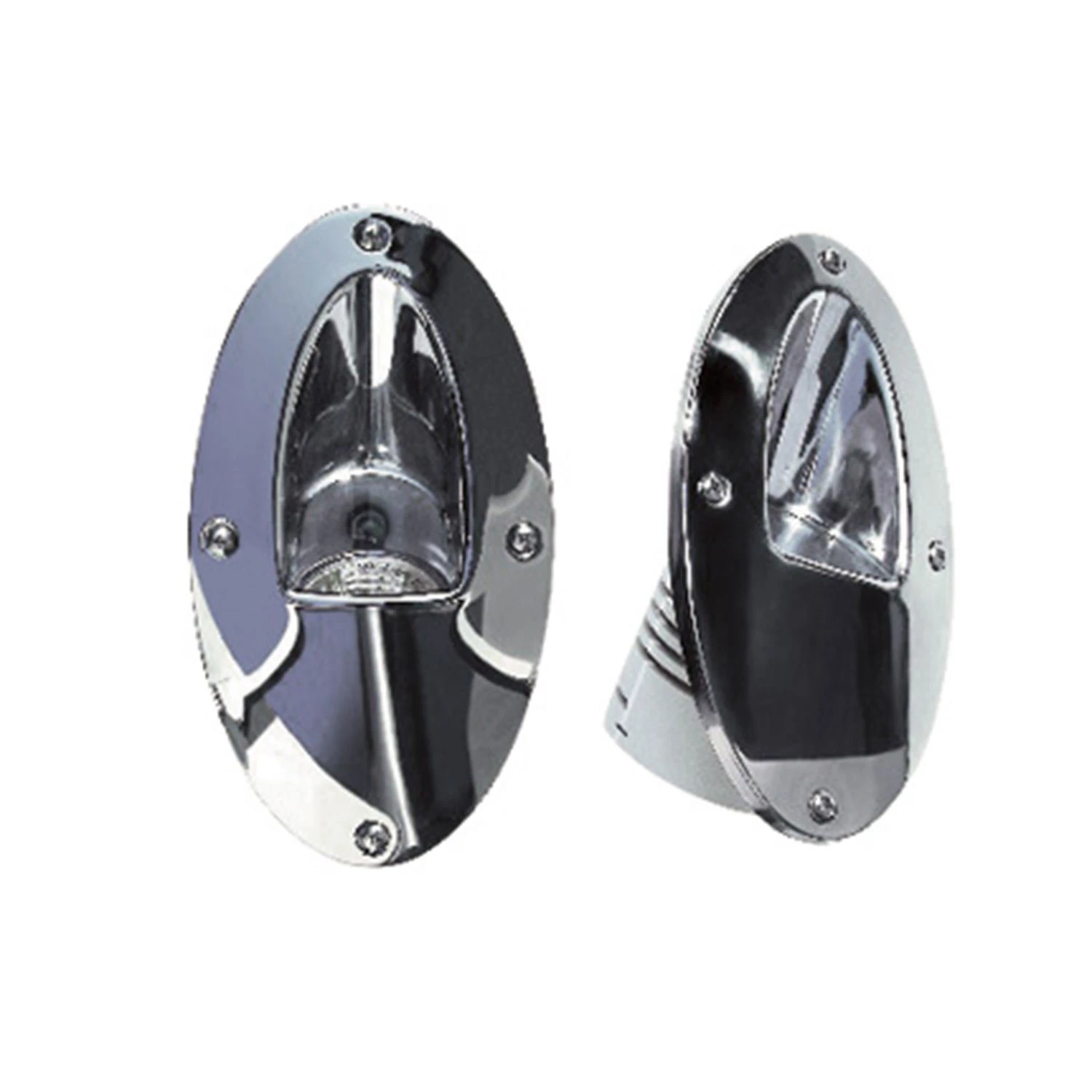 AQUA SIGNAL Stainless-Steel Docking Lights 1 AQUA SIGNAL Stainless-Steel Docking Lights