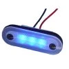 AQUA SIGNAL Led Interior Boat Lights Santiago 3-LED Oval Light